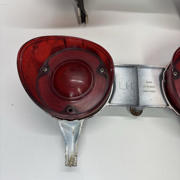 1971 1972 Chevy Chevelle Malibu Tail Light Lamps Lens Housing Backup Taillight - Picture 7 of 16